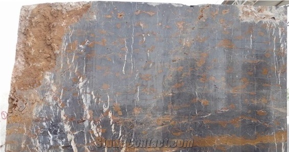 Black and Gold Marble Blocks