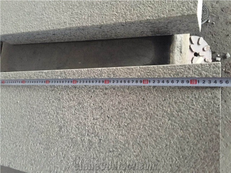 High Quality Bush Hammered Granite G603 Granite Bench