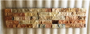 Peach Travertine Panel 6x24