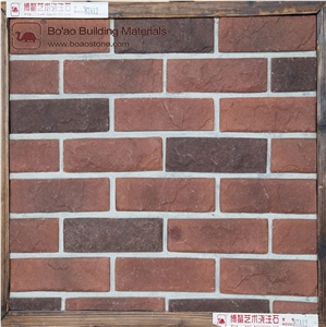 Antique Bricks Building Exterior Wall Stone