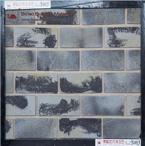 Antique Bricks Building Exterior Wall Stone