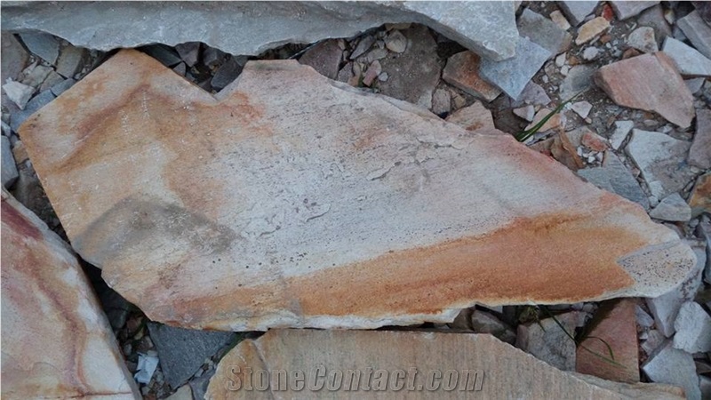 Pink Flagstones Quartzite, Benin Stones