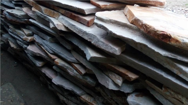 Pink Flagstones Quartzite, Benin Stones