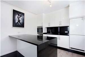 Absolute Black Granite Kitchen Top