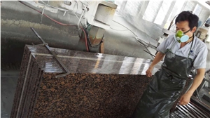 Best Price Baltic Brown Granite Kitchen Countertop/Cooperative Quarry /Bruno Baltico Desktops/Polished Worktops/Coffe Diamond Granite/Marron Baltico Tops