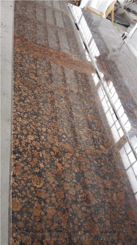 Best Price Baltic Brown Granite Kitchen Countertop/Cooperative Quarry /Bruno Baltico Desktops/Polished Worktops/Coffe Diamond Granite/Marron Baltico Tops