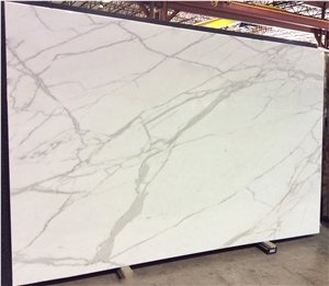 Calacatta Marble Tiles & Slabs, White Polished Marble Flooring Tiles, Wall Covering Tiles