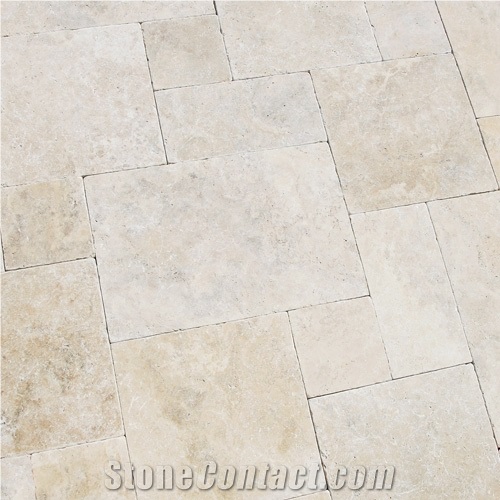 Classic Travertine Tumbled, Beige Travertine Tiles & Slabs