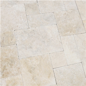 Classic Travertine Tumbled, Beige Travertine Tiles & Slabs