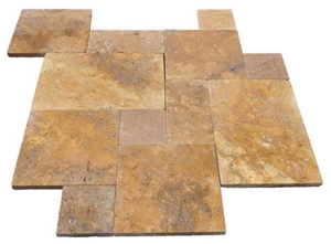 Gold Travertine Slabs and Tiles, Yellow Travertine Tiles & Slabs Turkey
