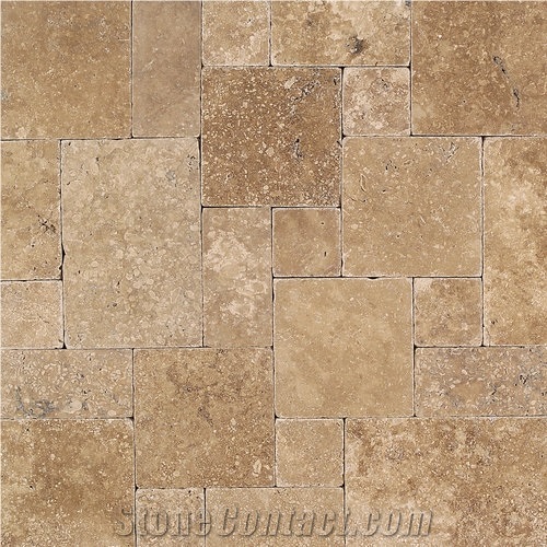 Noce Travertine from Turkey Tiles & Slabs, Brown Travertine Tiles & Slabs