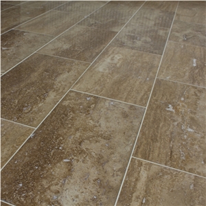 Noce Travertine from Turkey Tiles & Slabs, Brown Travertine Tiles & Slabs