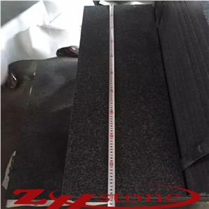 Flamed China Nero Impala,Dark Barry Grey, Padang Dunkel Granite G654 Steps, Deck Stair, Stair Riser, Treads, Staircase, Stair Threshold