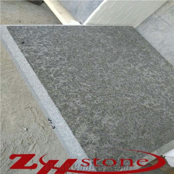 Padang Nero,Palladio Dark, Pearl Fuding Black G684 Basalt Flamed Tiles&Slabs, Wall&Floor Covering