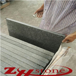 Padang Nero,Palladio Dark, Pearl Fuding Black G684 Basalt Flamed Tiles&Slabs, Wall&Floor Covering
