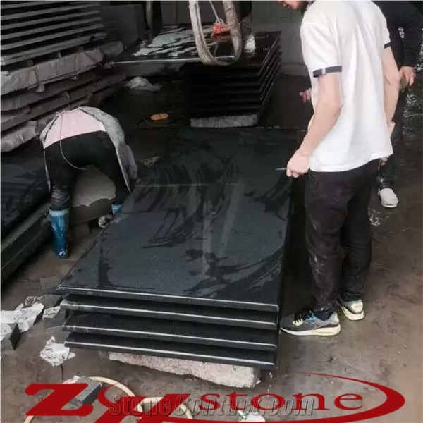 Polished 1/4 Bullnose China Nero Impala,Dark Barry Grey, Padang Dunkel Granite G654 Kitchen Countertops, Island Tops, Worktops, Solid Surface Custom Countertops