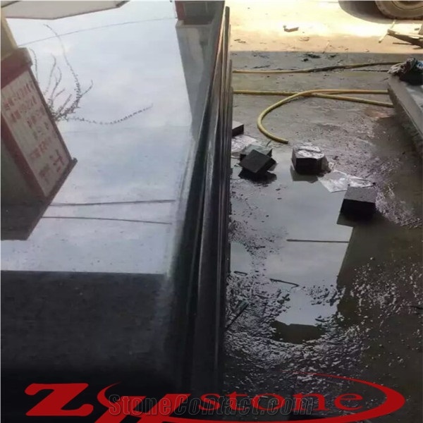 Polished 1/4 Bullnose China Nero Impala,Dark Barry Grey, Padang Dunkel Granite G654 Kitchen Countertops, Island Tops, Worktops, Solid Surface Custom Countertops