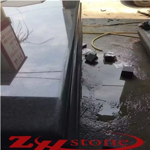 Polished 1/4 Bullnose China Nero Impala,Dark Barry Grey, Padang Dunkel Granite G654 Kitchen Countertops, Island Tops, Worktops, Solid Surface Custom Countertops