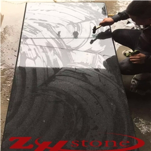 Polished 1/4 Bullnose China Nero Impala,Dark Barry Grey, Padang Dunkel Granite G654 Kitchen Countertops, Island Tops, Worktops, Solid Surface Custom Countertops