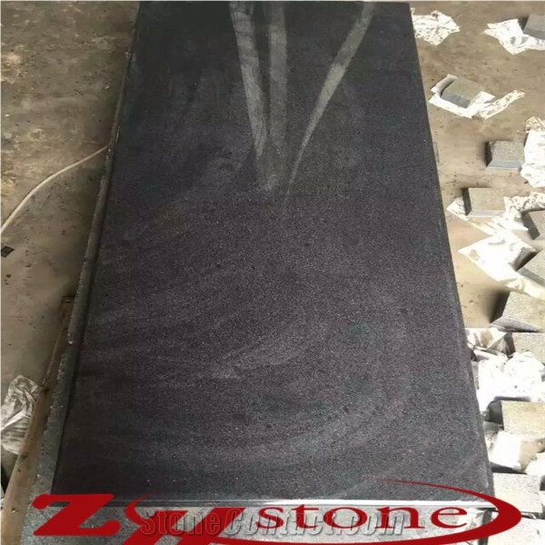 Polished 1/4 Bullnose China Nero Impala,Dark Barry Grey, Padang Dunkel Granite G654 Kitchen Countertops, Island Tops, Worktops, Solid Surface Custom Countertops