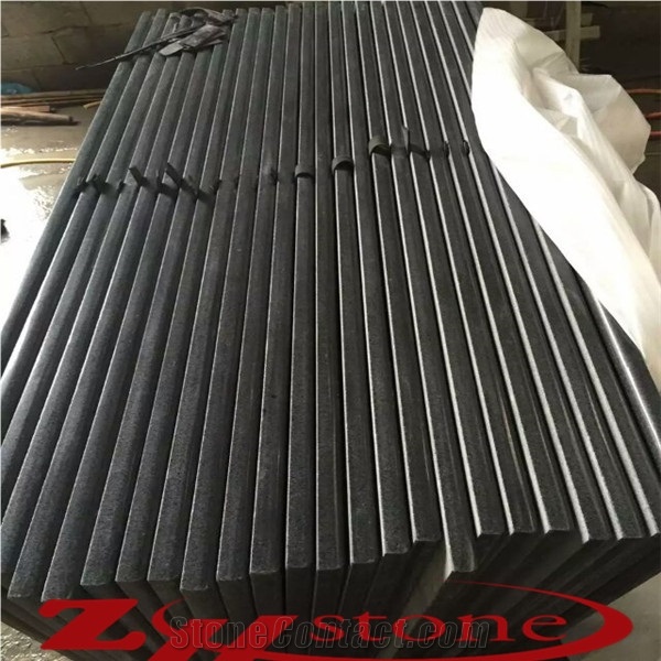 Polished 1/4 Bullnose China Nero Impala,Dark Barry Grey, Padang Dunkel Granite G654 Kitchen Countertops, Island Tops, Worktops, Solid Surface Custom Countertops