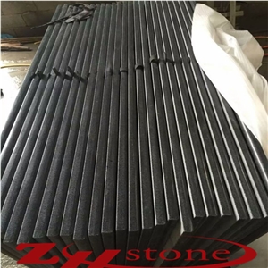 Polished 1/4 Bullnose China Nero Impala,Dark Barry Grey, Padang Dunkel Granite G654 Kitchen Countertops, Island Tops, Worktops, Solid Surface Custom Countertops