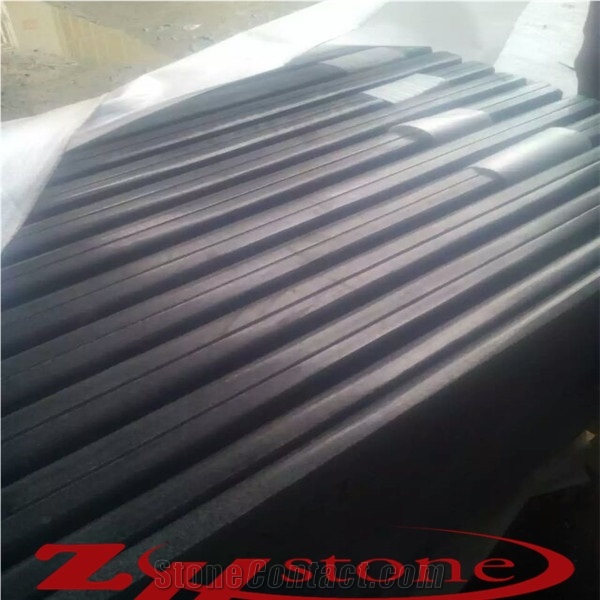 Polished 1/4 Bullnose China Nero Impala,Dark Barry Grey, Padang Dunkel Granite G654 Kitchen Countertops, Island Tops, Worktops, Solid Surface Custom Countertops