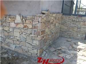Retaining Wall Multicolor ,Natural Surface