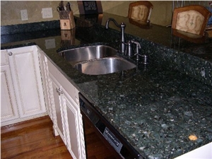 Braizl Granite Verde Butterfly Blue Countertop,Worktop,Kitchen Countertop,Custom Countertop
