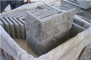 Cheap China Grey Granite G603 Natural Split Granite Mushroom Stone&Panels,Mushroom Wall Cladding,Mushroomed Stone