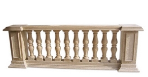 China Yellow Sandstone Balustrade Railings & Baluster,China Beige Sandstone Baluster