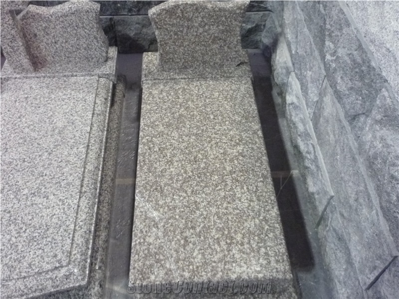 G664 Granite Tombstone,Granite Memorial,Granite Mounment,Cheap China Granite Tombstone,Poland Tombstone,Euro Tombstone,Poland Red Tombstone