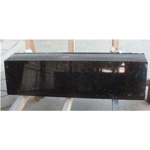 India Natural Stone Black Galaxy Granite Polished Step&Stair,Tread,Riser