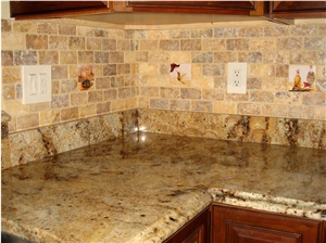 Yellow Granite Countertop,Worktop,Kitchen Countertop,Custom Countertop