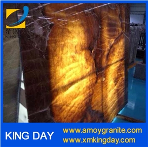 Brown Onyx Tiles, Brown Onyx Slabs, Brown Onyx Pattern
