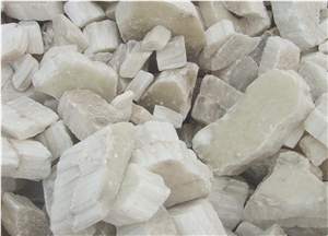 Seleniter Blocks/White Translucent Alabaster Boulders