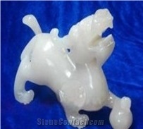 Seleniter Blocks/White Translucent Alabaster Boulders