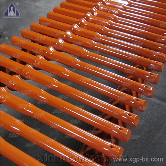 Chisel Drill Bit Plug Hole Integral Rock Drill Steels Rods for Quarrying
