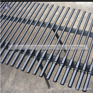 Chisel Drill Bit Plug Hole Integral Rock Drill Steels Rods for Quarrying