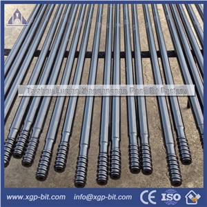 R32 T38 T45 T51 Rock Drilll Hollow Threaded Extension Rod Mf Rod for Drifting and Tunneling