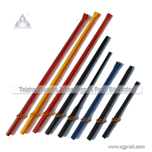 Rock Drilling Steel Integral Drill Rod with Chisel Bit for Mining and Quarrying Rock Drilling Steel Integral Drill Rod with Chisel Bit for Mining and Quarrying
