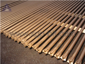 Rock Drilling Steel Integral Drill Rod with Chisel Bit for Mining and Quarrying