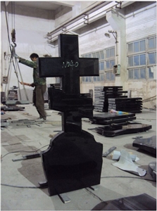 Shanxi Black Grantie Gravestone