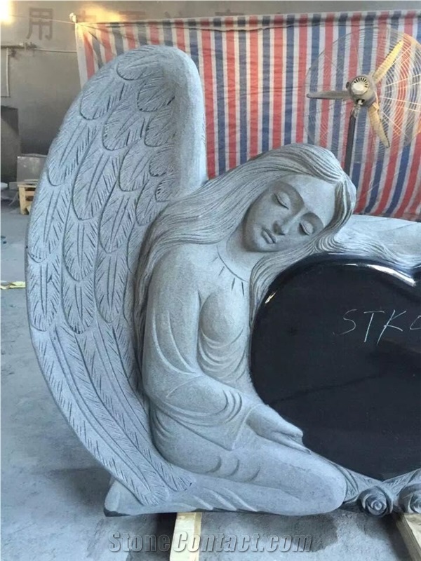 Shanxi Black Grantie Gravestone