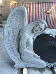 Shanxi Black Grantie Gravestone