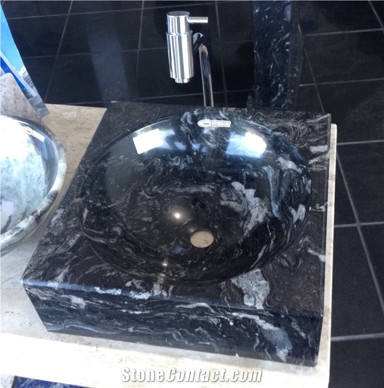 Black Spray Counter Sink /Basin