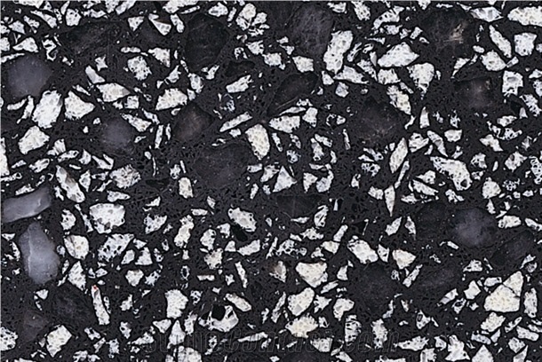 Black & White Quartz Stone