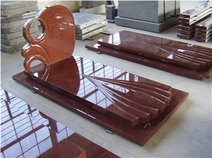 European Style Heart Shaped Headstones