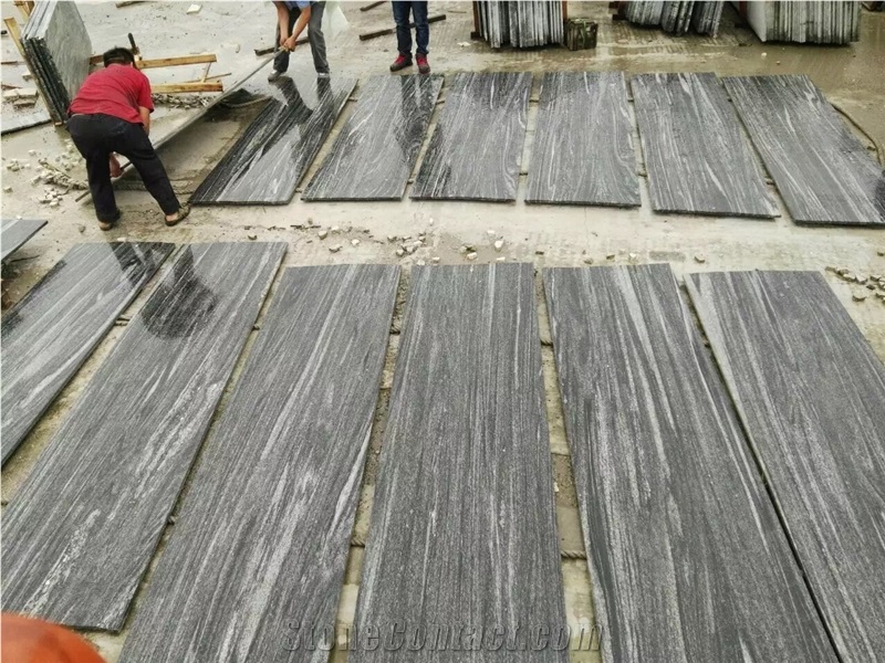 Nero Santiago G302 Granite Slabs & Tiles, China Grey Granite