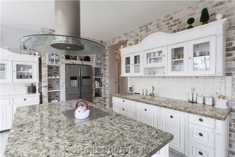 Quartz Stone Kitchen Countertop